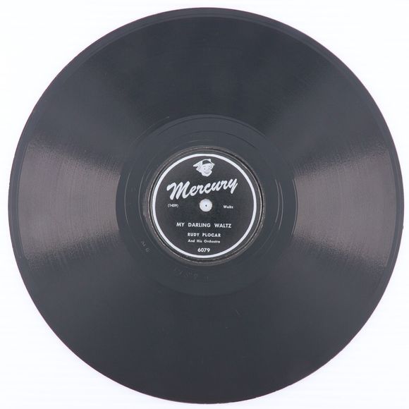 Rudy Plocar, Poor Cinderella Polka, My Darling Waltz 1948 10" 78 rpm Record 6079 - Picture 4 of 16